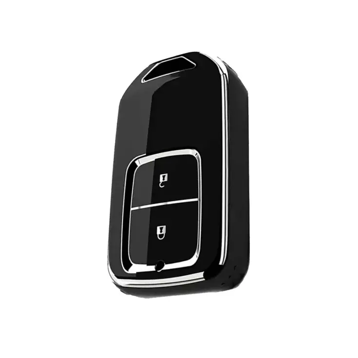 TPU Sleutelhoesje voor Honda zwart A2