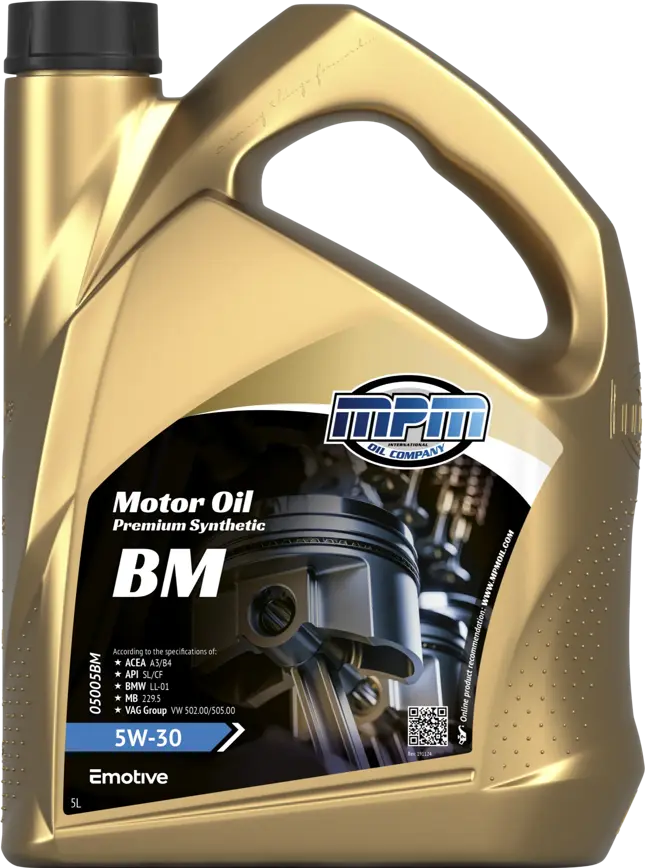Motorolie 5w30 bmw/mb premium synthetic | 5