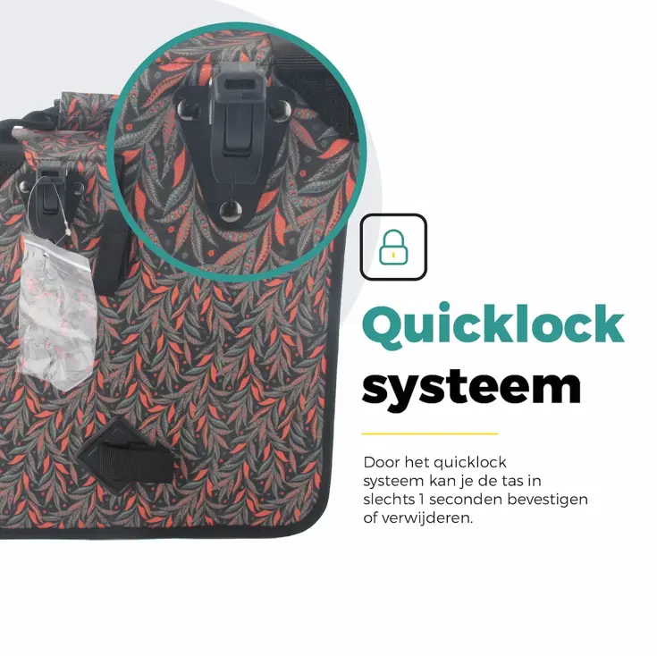 Enkele Shopper Fietstas 17 L