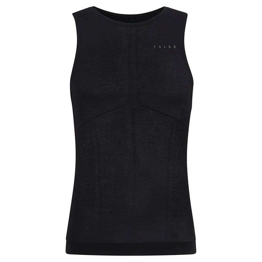 Falke   O-hals Tanktop Ultralight  Heren  Zwart
