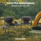 TRVLMORE Campingstoelen 2 Stuks