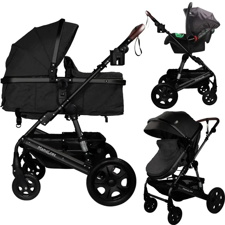 Marly 3-in-1 Kinderwagen met Autostoel