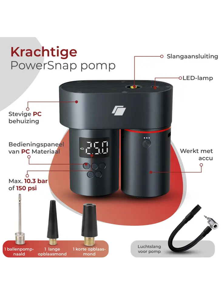 Hogedrukreiniger, Pomp, Stofzuiger & Accu