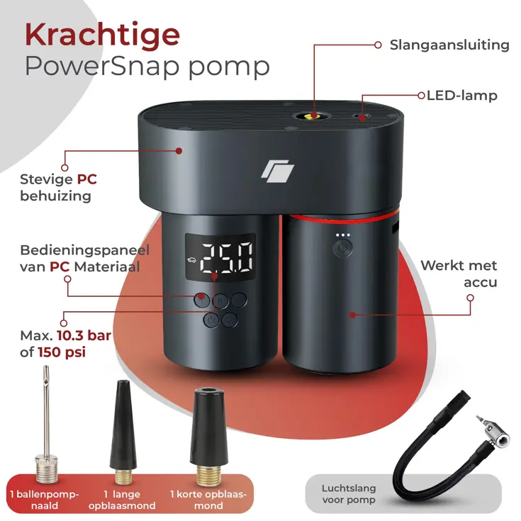 Hogedrukreiniger, Pomp, Stofzuiger & Accu