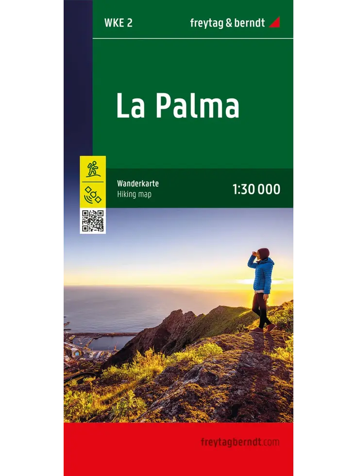 Wandelkaart WKE2 La Palma