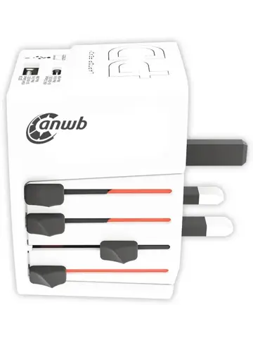 MUV USB A+C 45W - Wereldstekker - ANWB