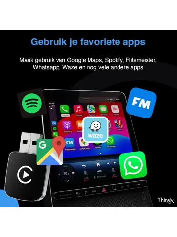 Premium 2-in-1 CarPlay & Android Auto Dongle