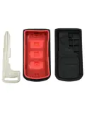 Smart key behuizing 3 knops voor Mitsubishi