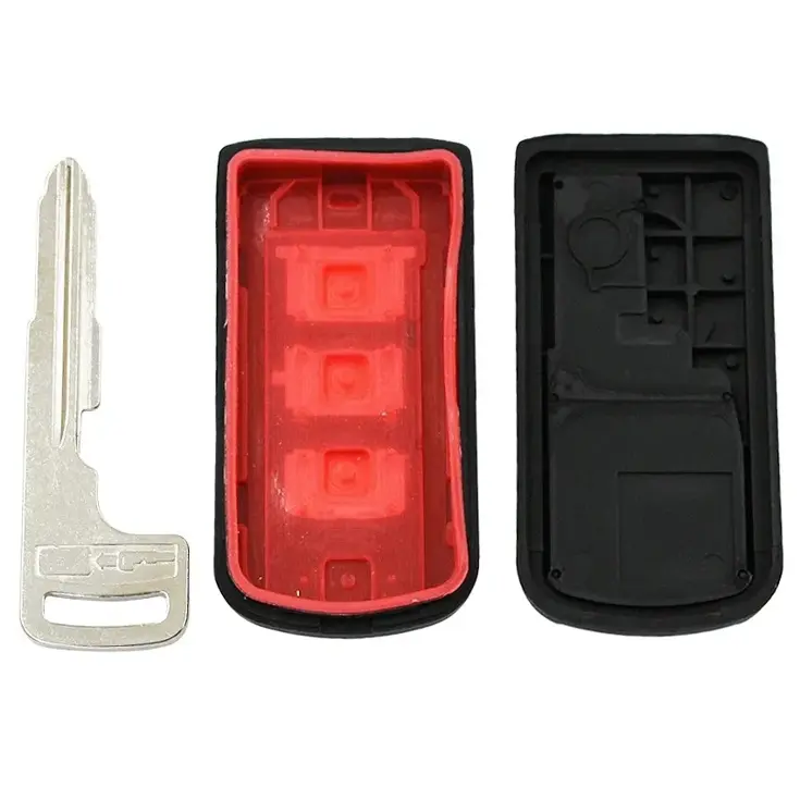 Smart key behuizing 3 knops voor Mitsubishi