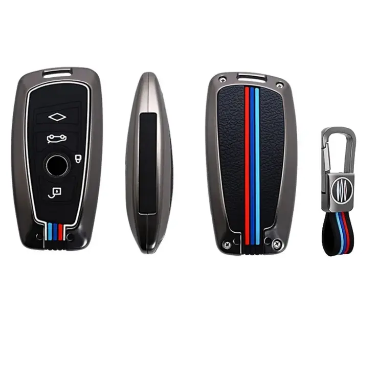 Metalen Sleutelhoesje voor Bmw grijs A4