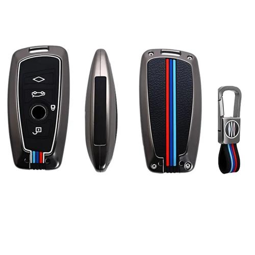 Metalen Sleutelhoesje voor Bmw grijs A4