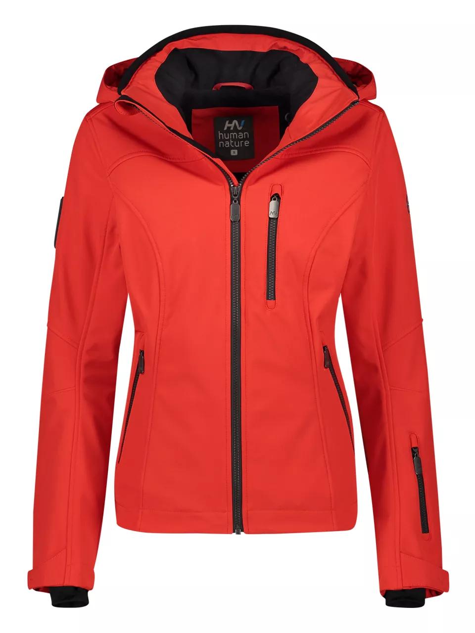 ANWB  Sol  Ski-Jas Dames  Softshell  Licht Rood-Rood   S main product image