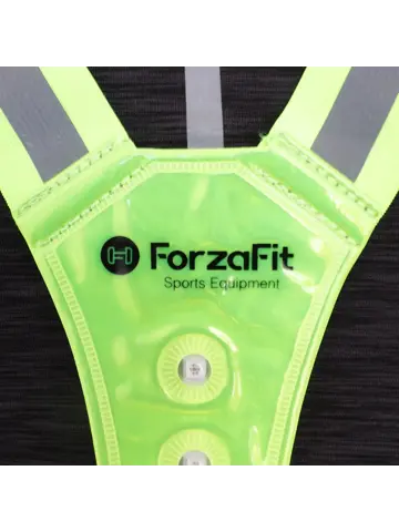 Reflecterend Geel Hardloopvest Ledverlichting