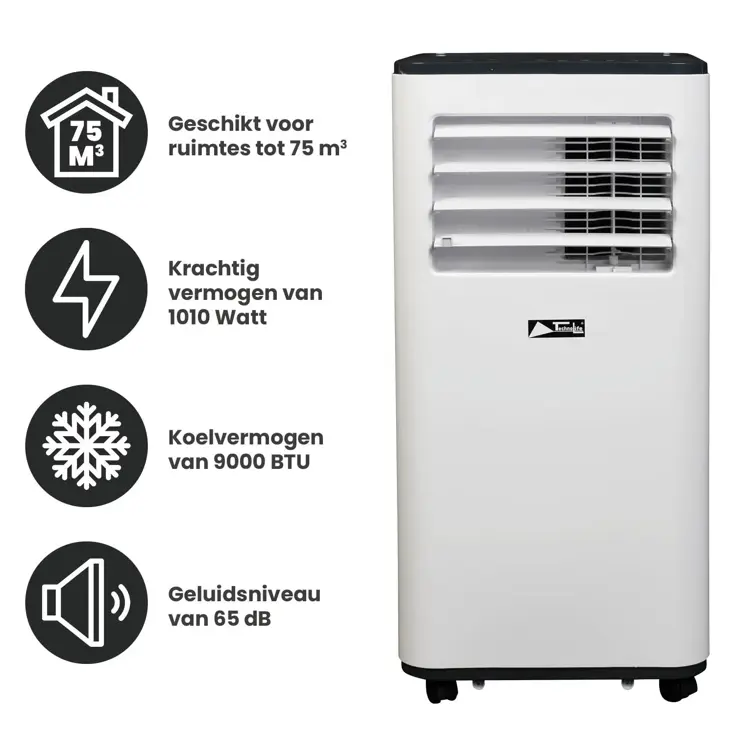 Technolife Mobiele Airco - 9000BTU