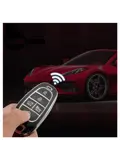 TPU Sleutelhoesje voor Hyundai zwart E5