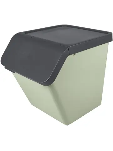 Sigma home - Prullenbak met deksel - 60L