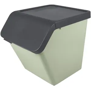 Sigma home - Prullenbak met deksel - 60L
