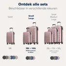 TRVLMORE Kofferset - 2 Delig - 38L