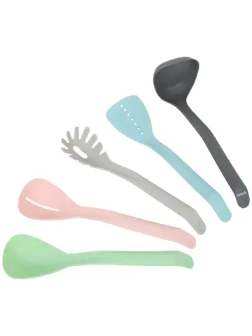 Keukengerei set Pastel 5-Delig