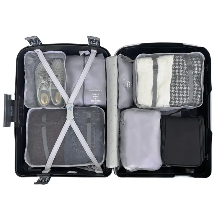 Hangende Toilettas - 23 x 21 x 10 cm - Zwart