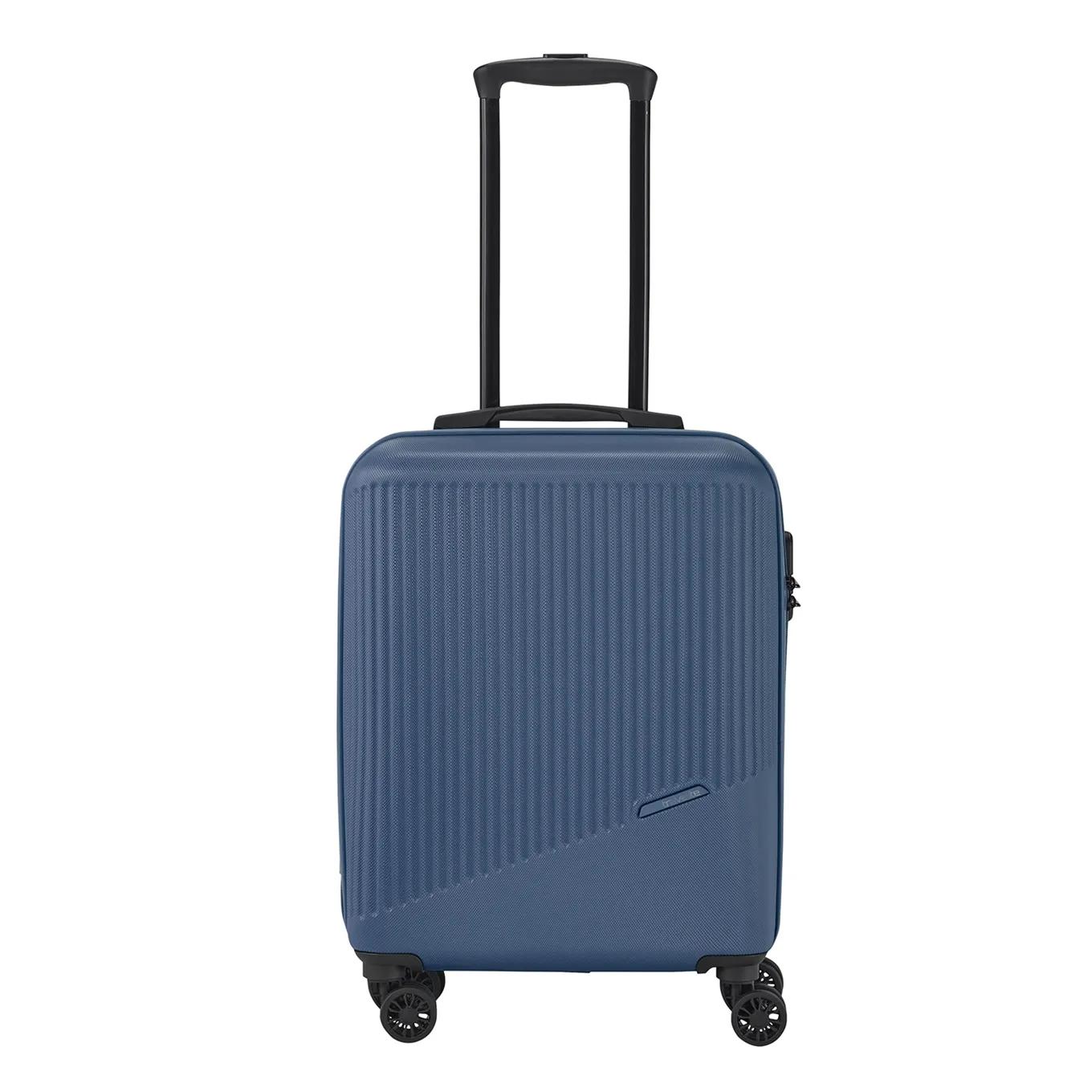 Travelite  Bali 4 Wiel Trolley S blue Blauw  Blauw main product image