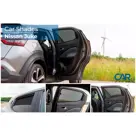 Nissan Juke II 5 deurs 2019 - Zonneschermen achterportieren - Car Shades