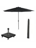 Lotus Stokparasol incl voet en hoes