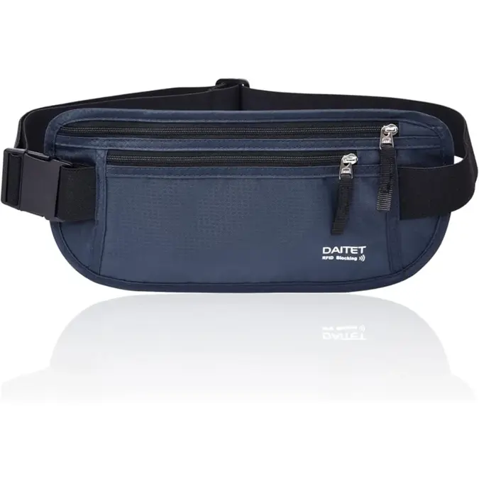 Cocoon – Secret Waist Wallet – Navy/Blue