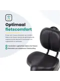 Voltano Fietszadel met Rugleuning