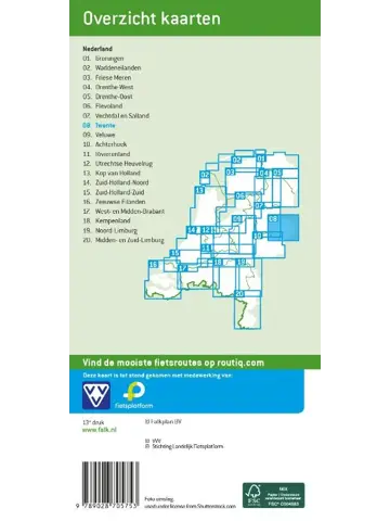 Falkplan fietskaart Twente 08