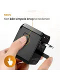 Universele Wereldstekker - Fast Charge