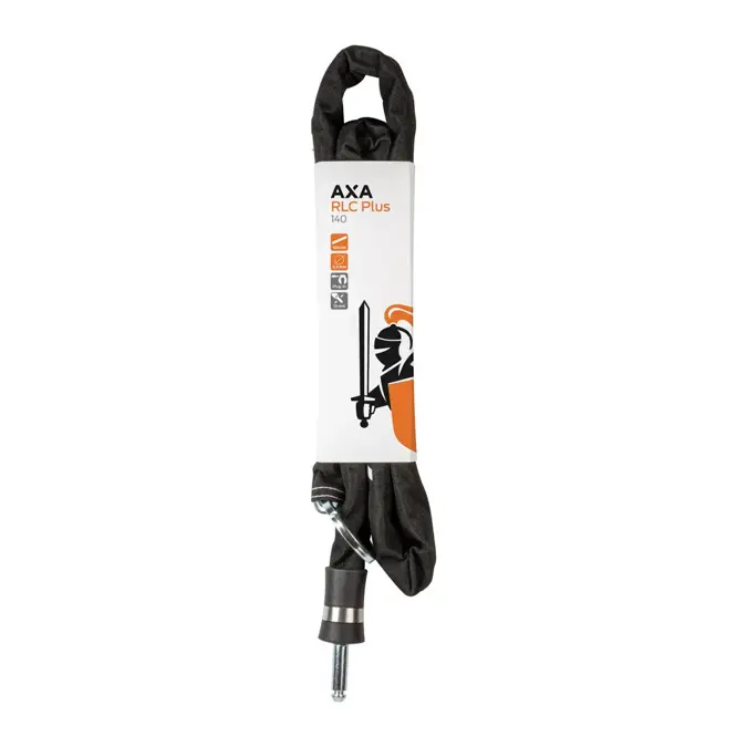 AXA RLC Plus 140 Chain Lock - Black