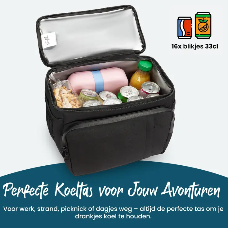 Koelrugzak 28L - 2 Vakken