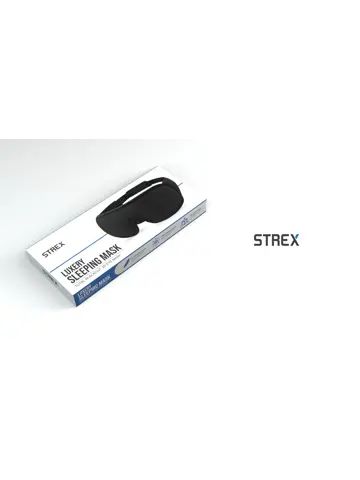 Strex Luxe Slaapmasker - 3D Ergonomisch