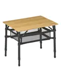 Inklapbare Tuintafel – 65x50 – Bamboe