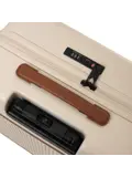 Zuna - Middelmaat koffer - Leren handvatten - 65cm