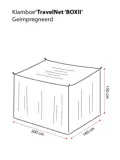 Travelnet reisklamboe BOX L geïmpregneerd