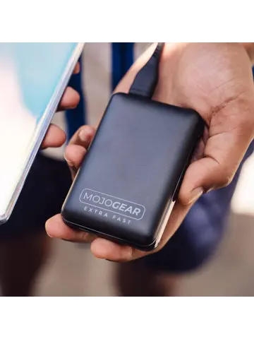 Mini Extra Fast Powerbank 10.000 mAh – 3 poorten