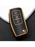 TPU Sleutelhoesje voor Ford goud G3