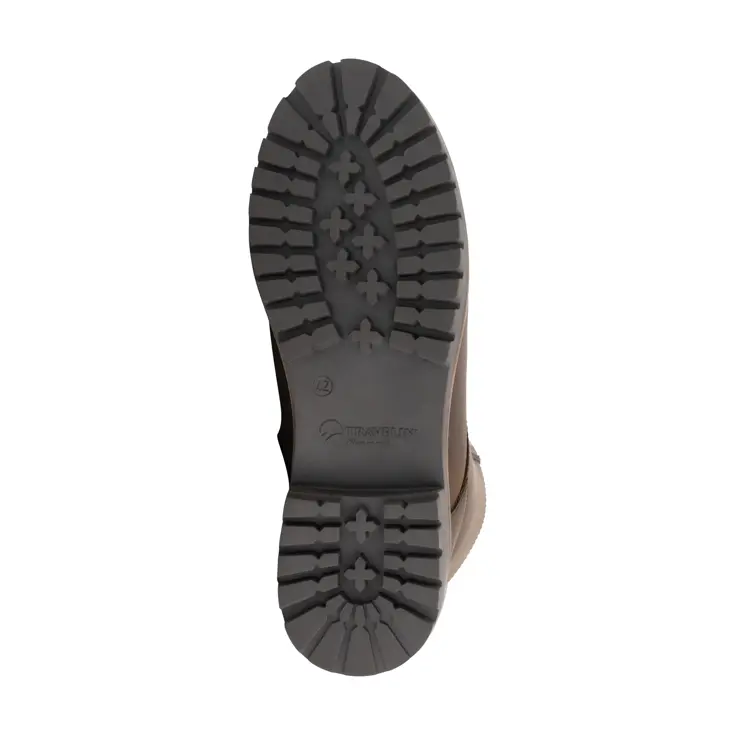 Rykken Heren - Veterboots met rits - Wol gevoerd