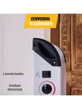 Convector Elektrische kachel - 2 Standen - 1500W