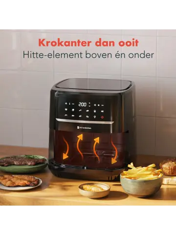 Airfryer XXL – 7,5L – Zwart