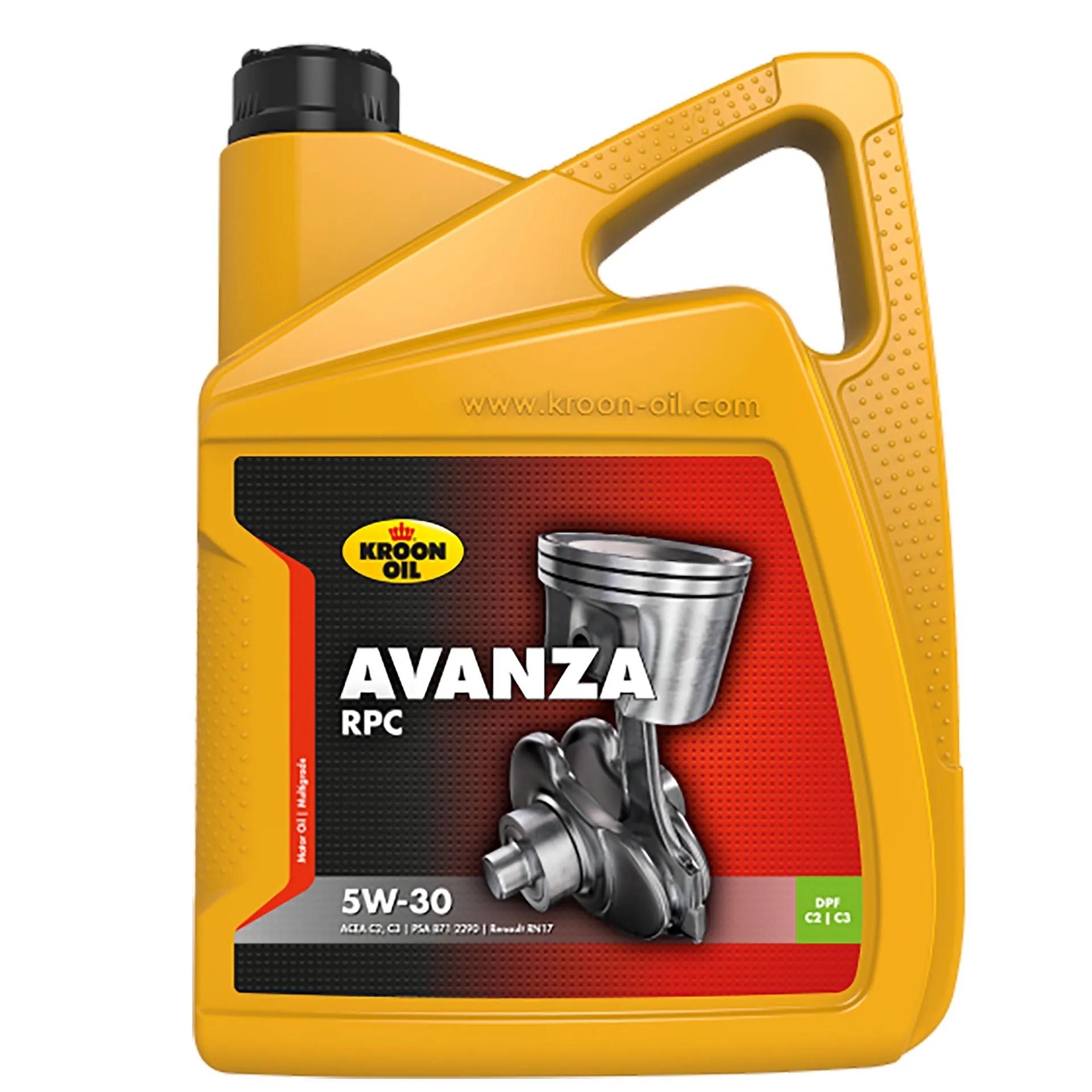 Kroon-oil  motorolie Avanza RPC 5W-30 5L  Geel main product image