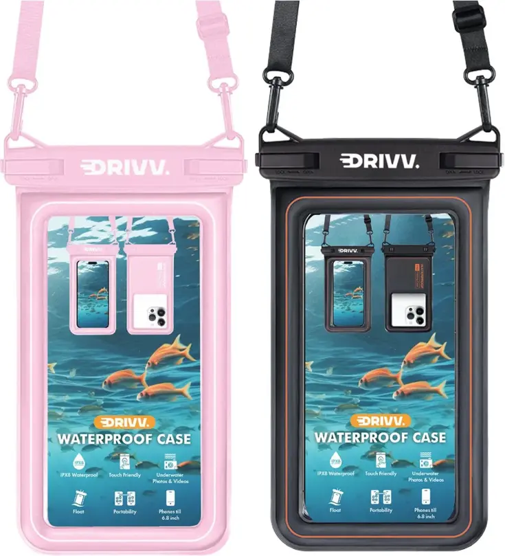 Waterdichte Telefoonhoesjes - 2 stuks