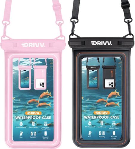 Waterdichte Telefoonhoesjes - 2 stuks