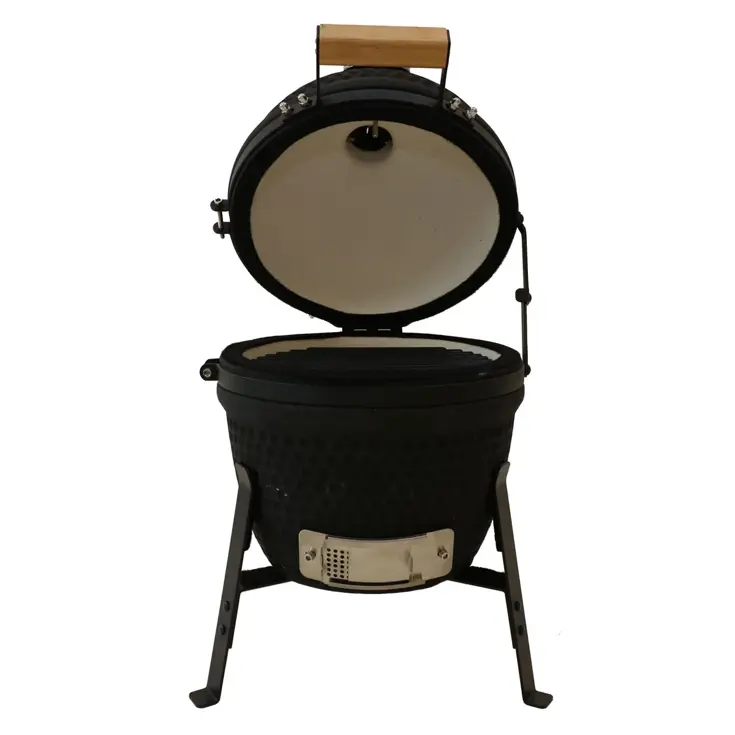 Kamado 13 inch Classic mat black Patton