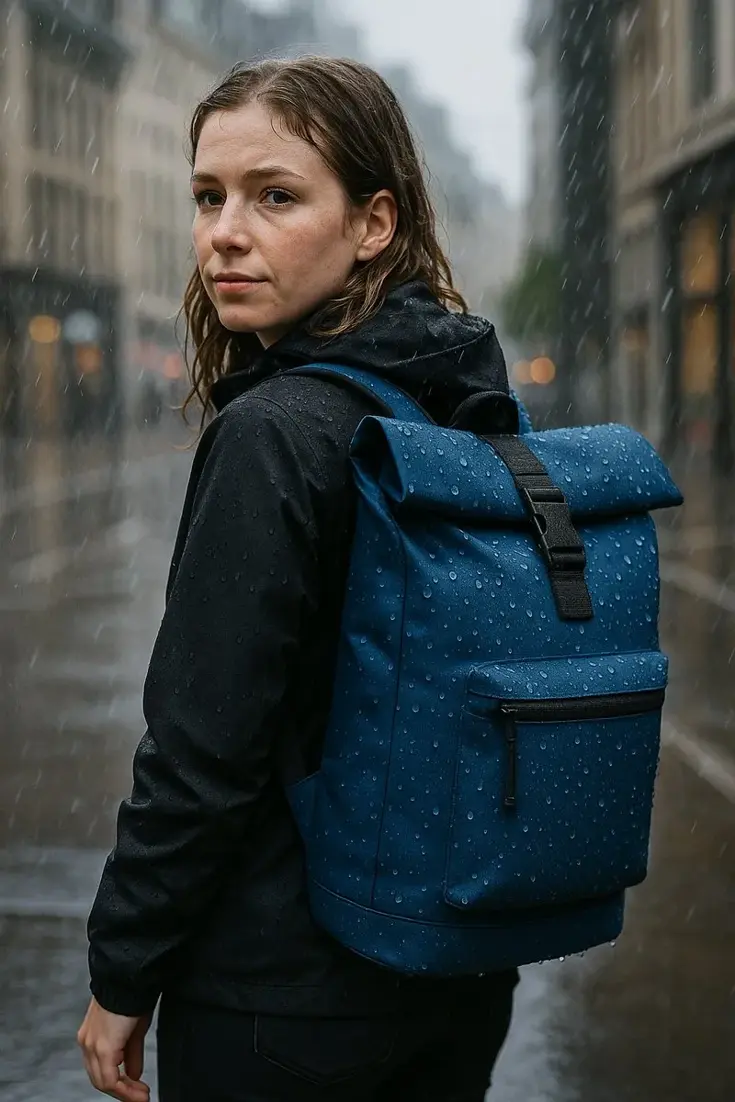Waterdichte Roltop Rugzak 40L met Laptopvak