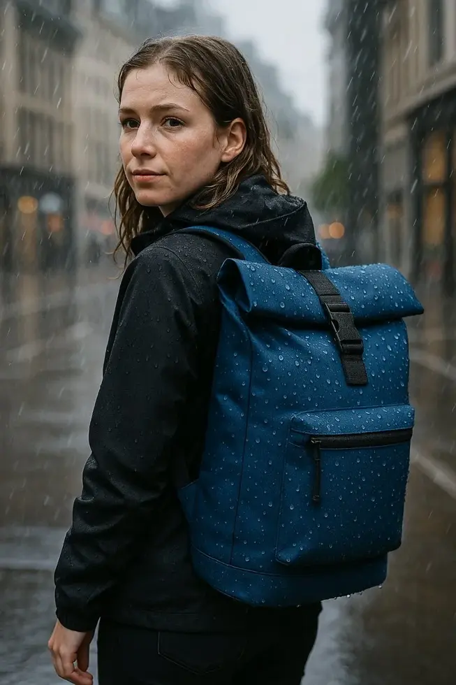 Waterdichte Roltop Rugzak 40L met Laptopvak