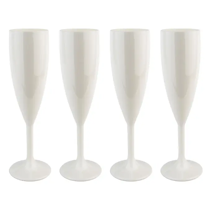 Camping Champagneglas - 4stuks – MyDrinkglass