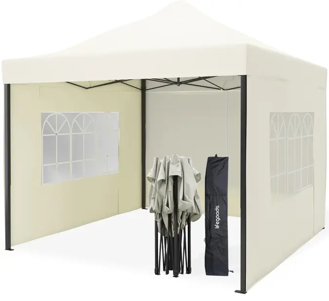 LifeGoods Partytent met Zijwanden - 3x3 m